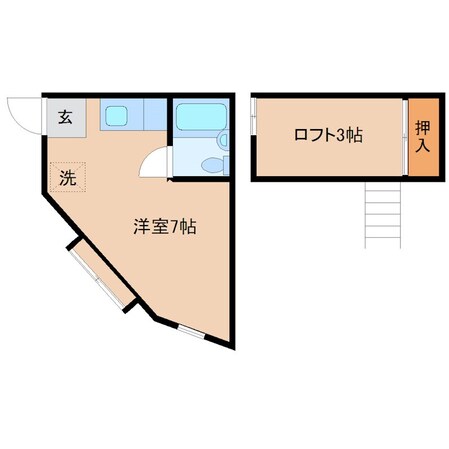 ホワイトハウス日野の物件間取画像